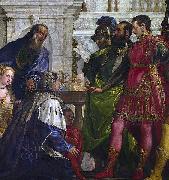 Paolo  Veronese Family of Darius before Alexander oil painting on canvas